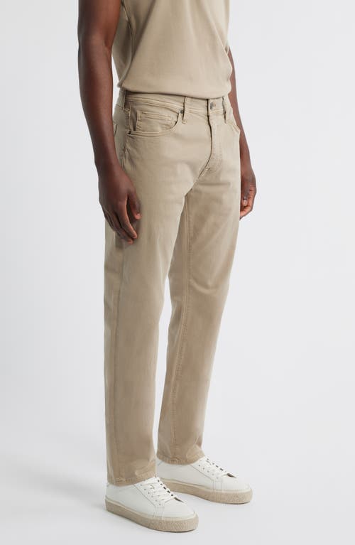 Nordstrom Slim Straight Leg Stretch Wool 5-pocket Pants In Neutral