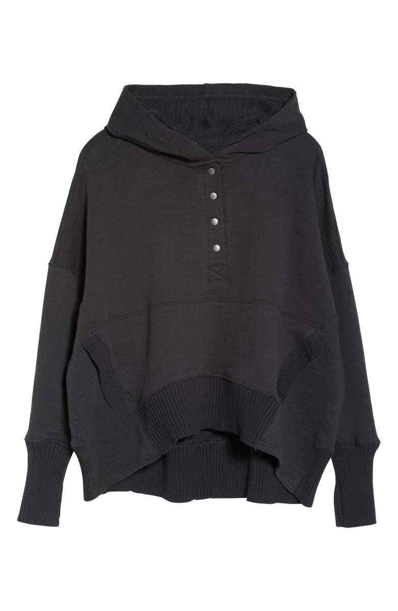 Free People FP Movement Solid Honey Dove Hoodie, Alternate, color, 