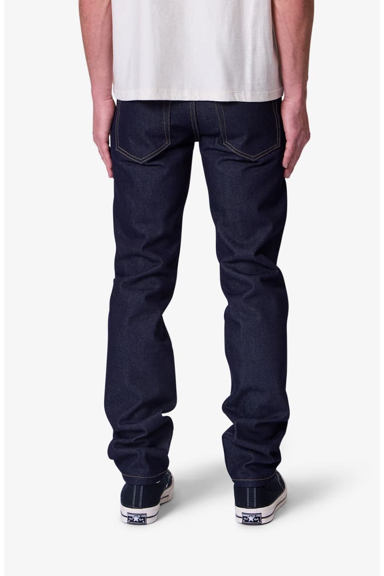 Raw Slim Fit Jeans, Alternate, color, RINSED INDIGO