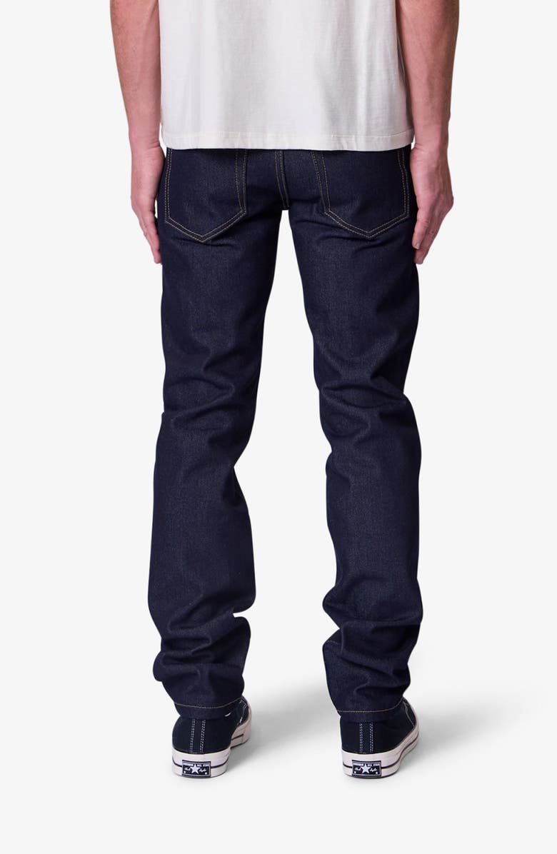 mnml Raw Slim Fit Jeans, Alternate, color, Rinsed Indigo