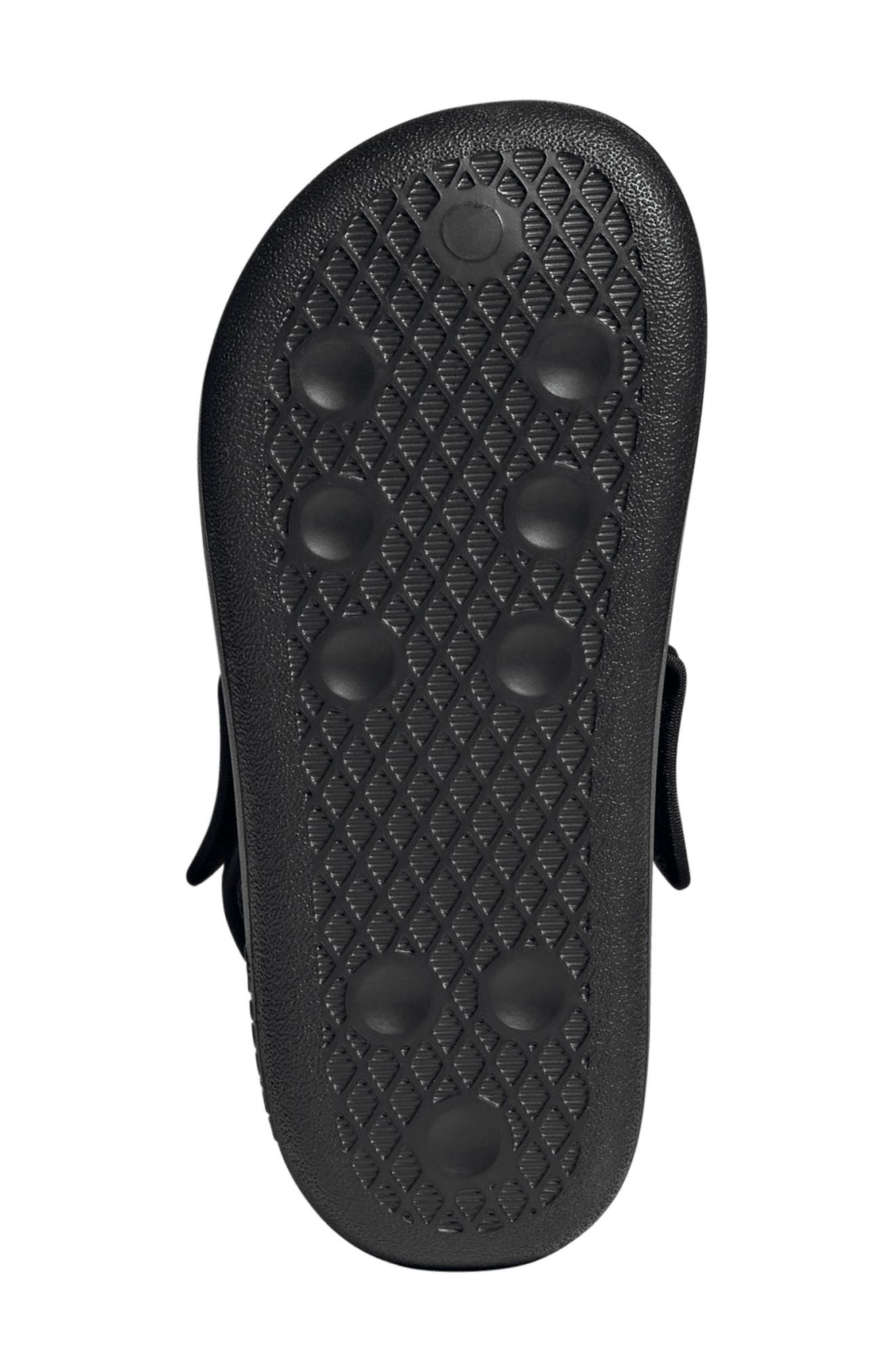 adidas Kids' Adifom Adilette Slide Sandal, Alternate, color, Black/ Black/ Black