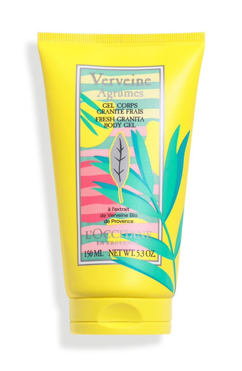 L'Occitane Verbena Fresh Granita Shower Gel, Main, color, 