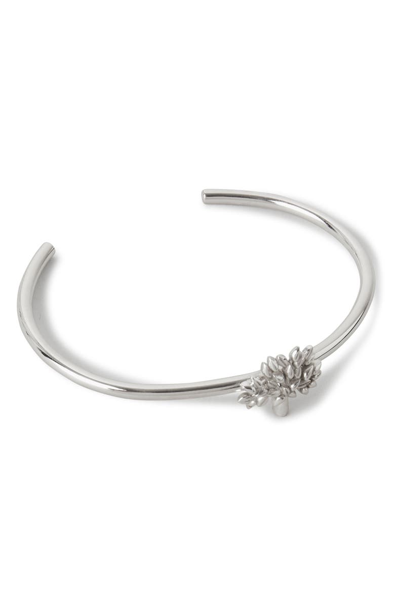Mulberry Tree Bangle, Main, color, Silver