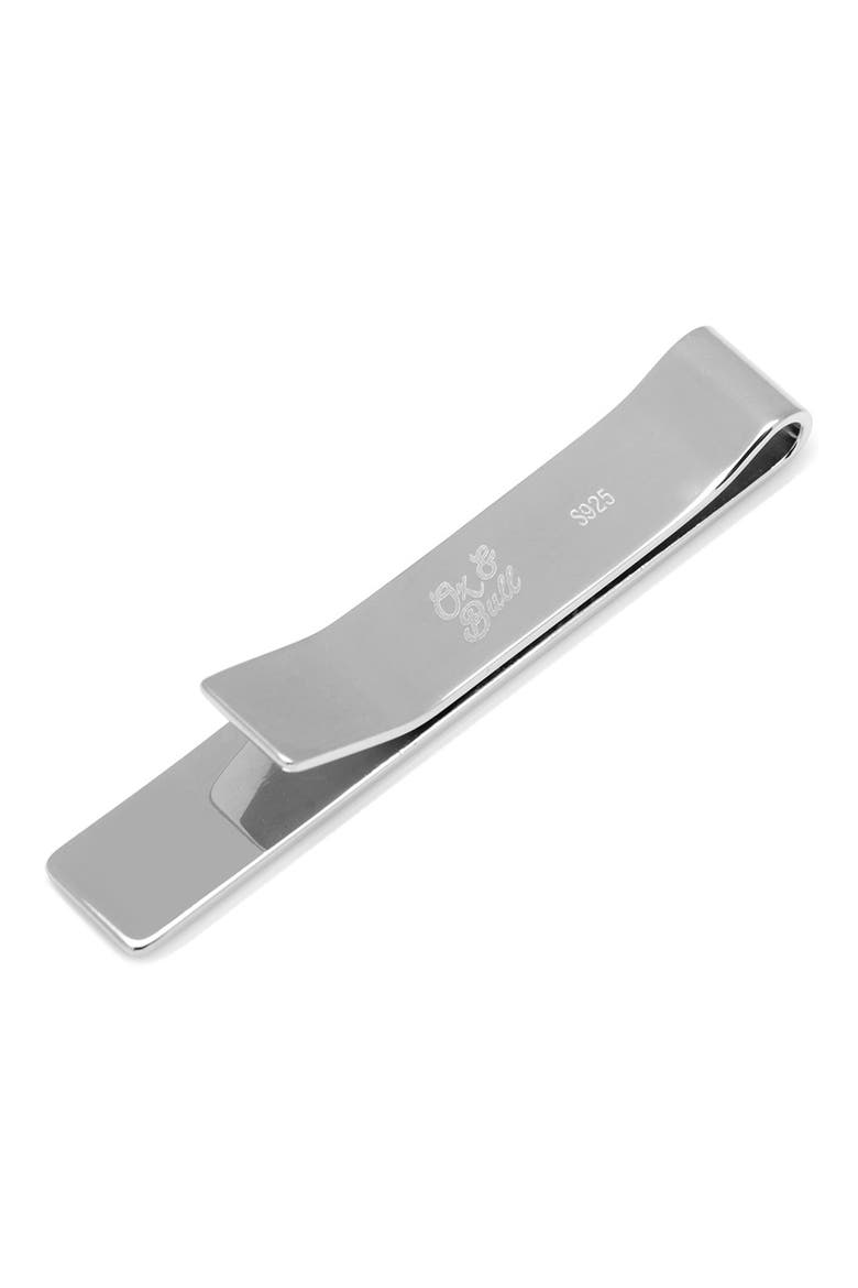 Engravable Sterling Silver Tie Bar, Alternate, color, SILVER
