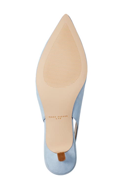 Marc Fisher Ltd Posey Kitten Heel Slingback Pump In Lbl01