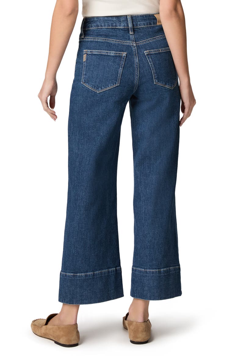 Anessa Front Pocket Ankle Wide Leg Jeans, Alternate, color, NAVIGATOR