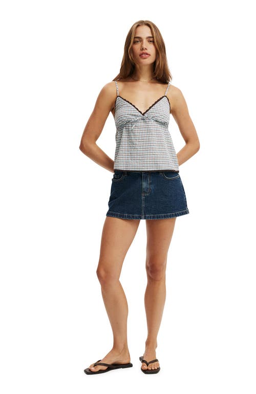 Cotton On Cotton Lace Cami In Multi