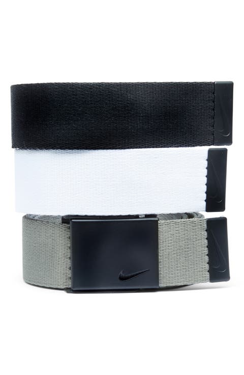 Assorted 3-Pack Webbed Belts