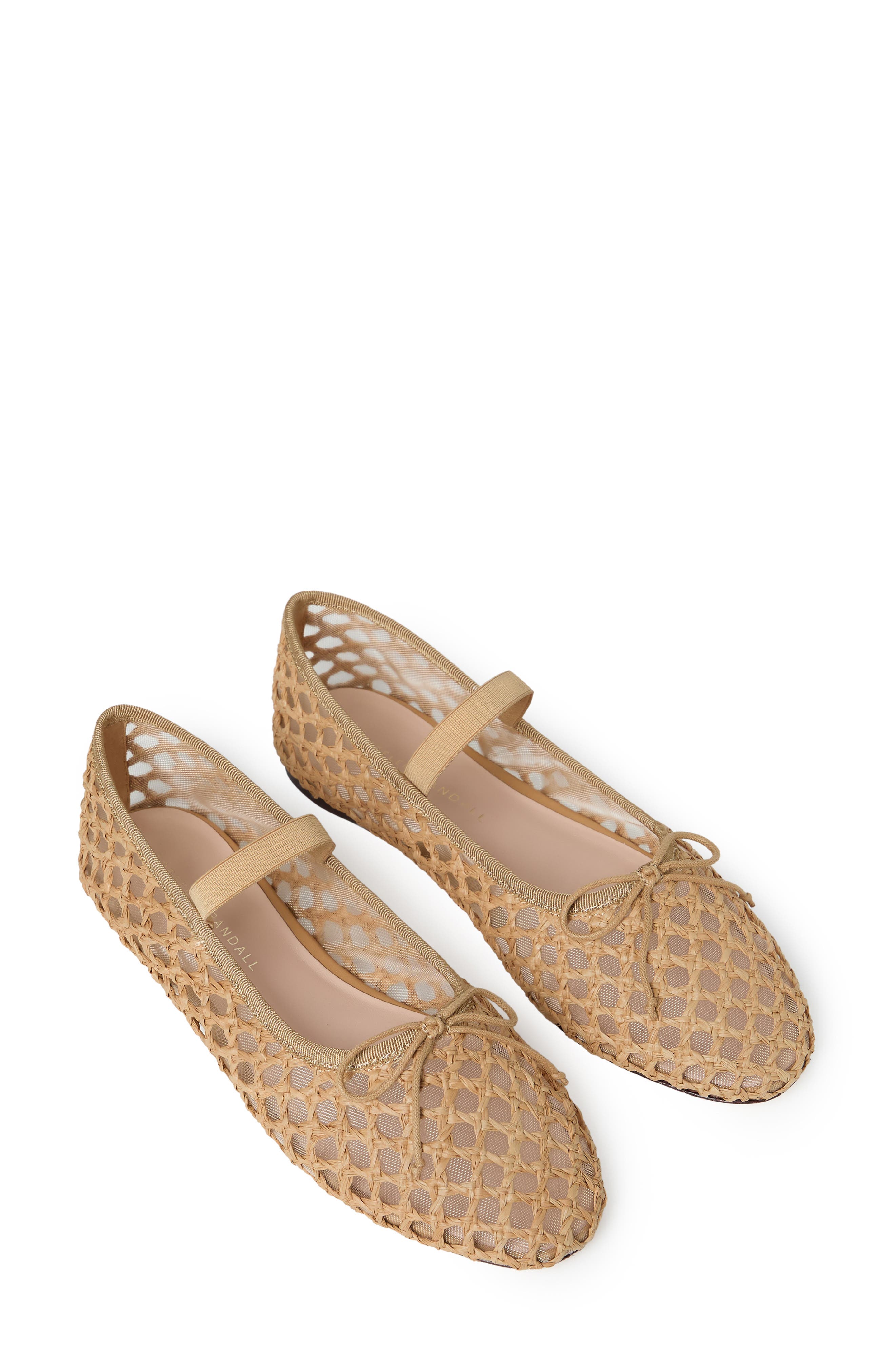 Loeffler Randall Leonie Mary Jane Ballet Flat, Alternate, color, Brown
