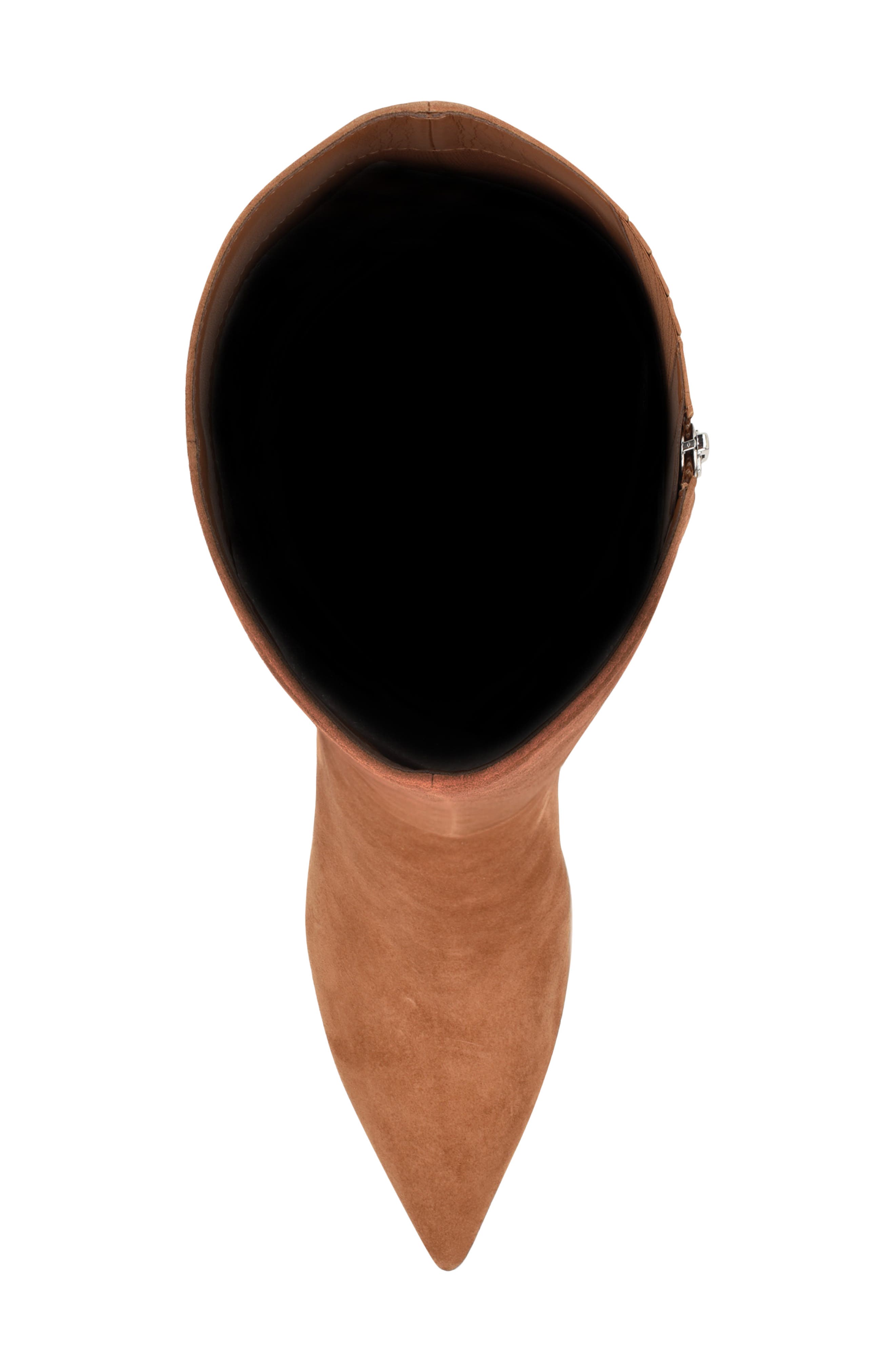 Cook Pointed Toe Knee High Boot, Alternate, color, DARK NATURAL