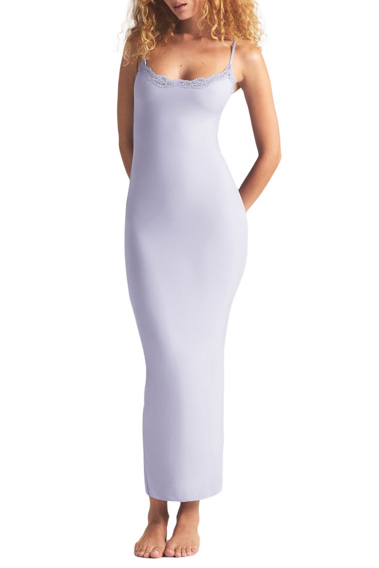 skims fits everybody lace dress FITS EVERYBODY LACE LONG SLIP DRESS | ONYX