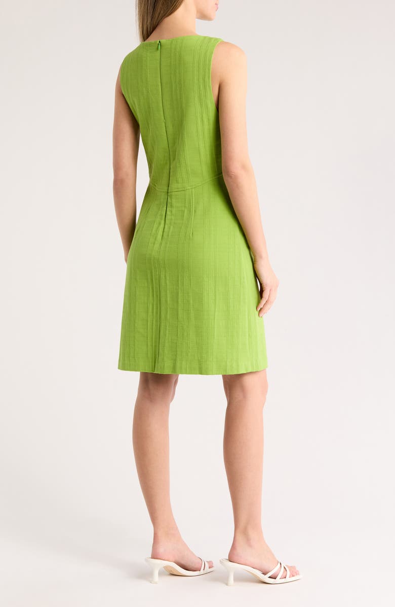 Trina Turk Atrina Sleeveless Cotton Blend Sheath Dress, Alternate, color, 