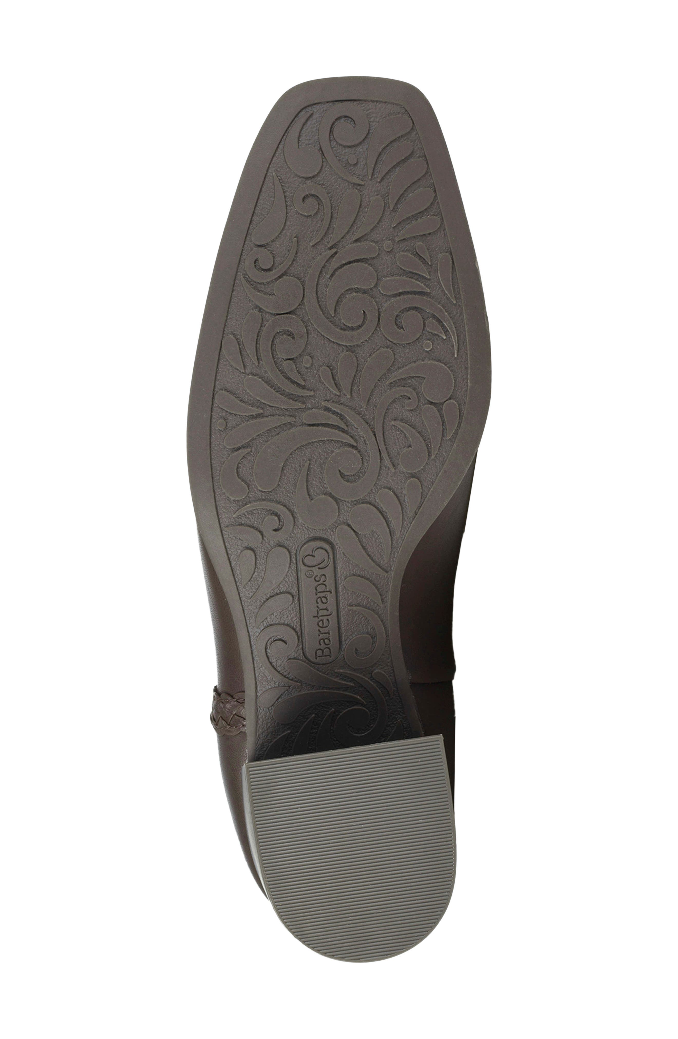 Wakely Block Heel Bootie, Alternate, color, DARK BROWN