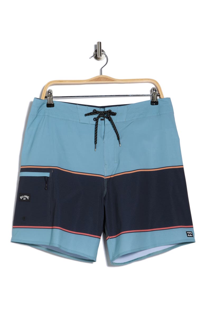 Lowers Airlite 18-Inch Board Shorts, Alternate, color, COOL BLUE