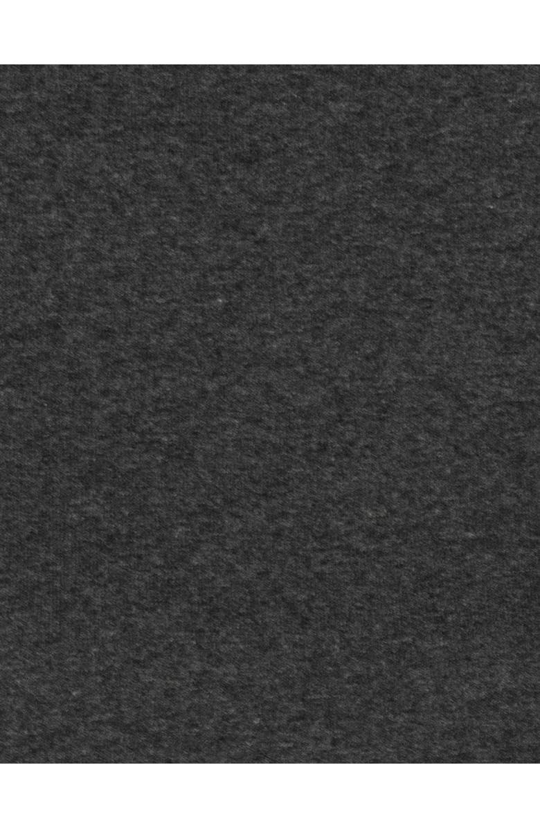 Leveret Kids Short Sleeve Cotton Solid Matching Family Pajamas, Alternate, color, Dark Gray