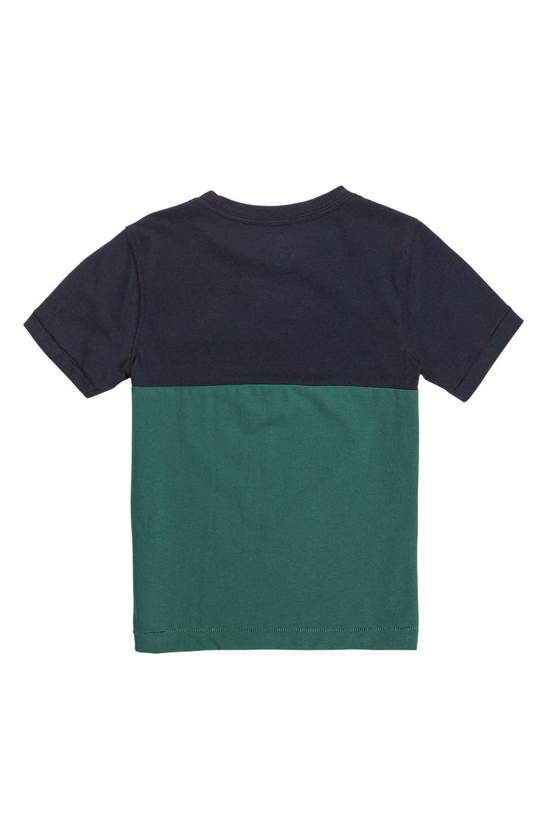 Volcom Kids' Blockstone Colorblock Pocket T-Shirt, Alternate, color, Navy