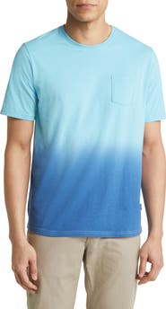 Stone Rose Dip Dye Pocket T-Shirt