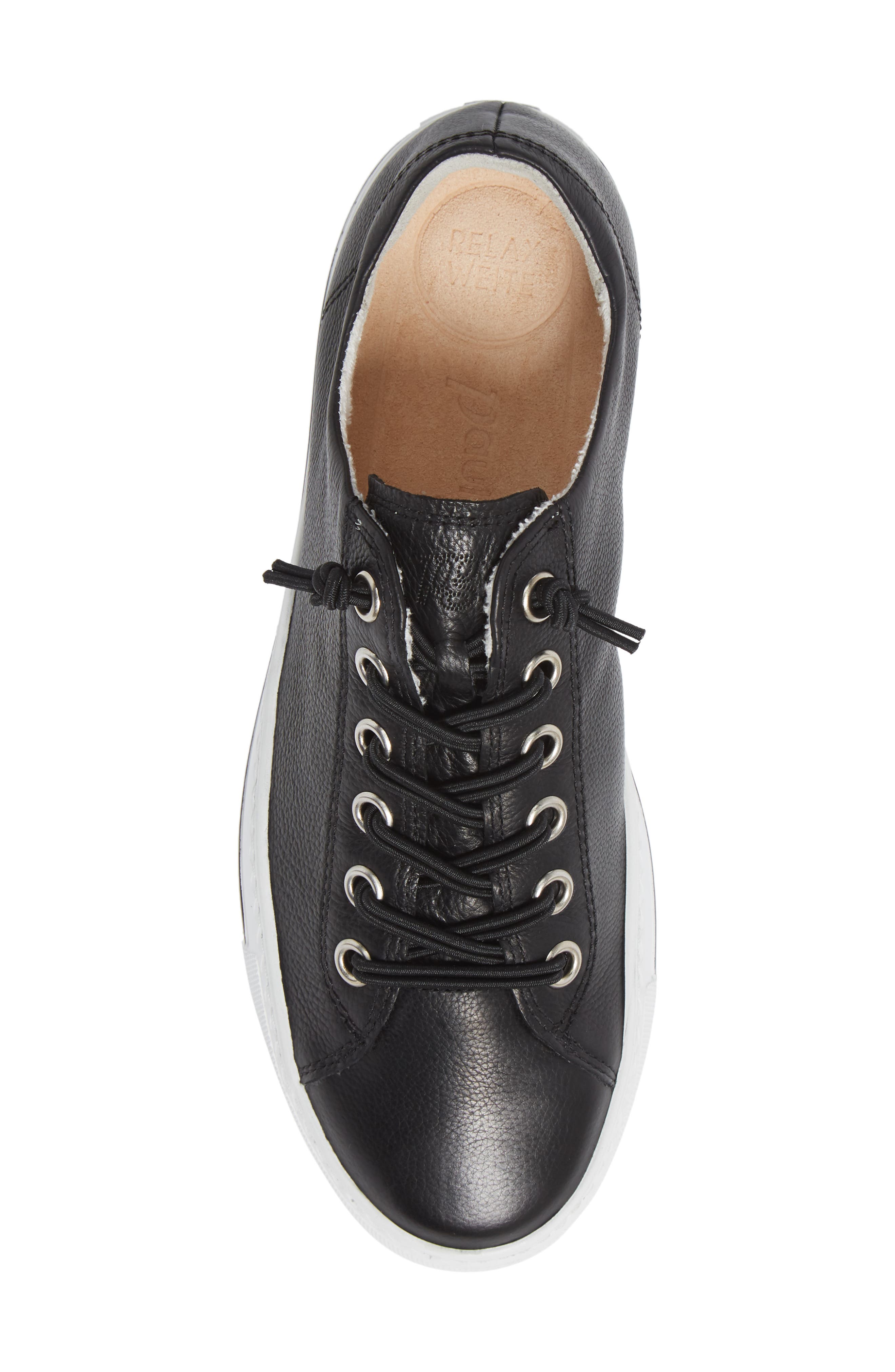 Paul Green Hadley Platform Sneaker, Alternate, color, Blk Mc Lea