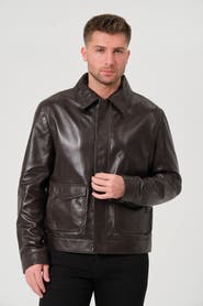 FURNIQ UK Maddox Leather Jacket