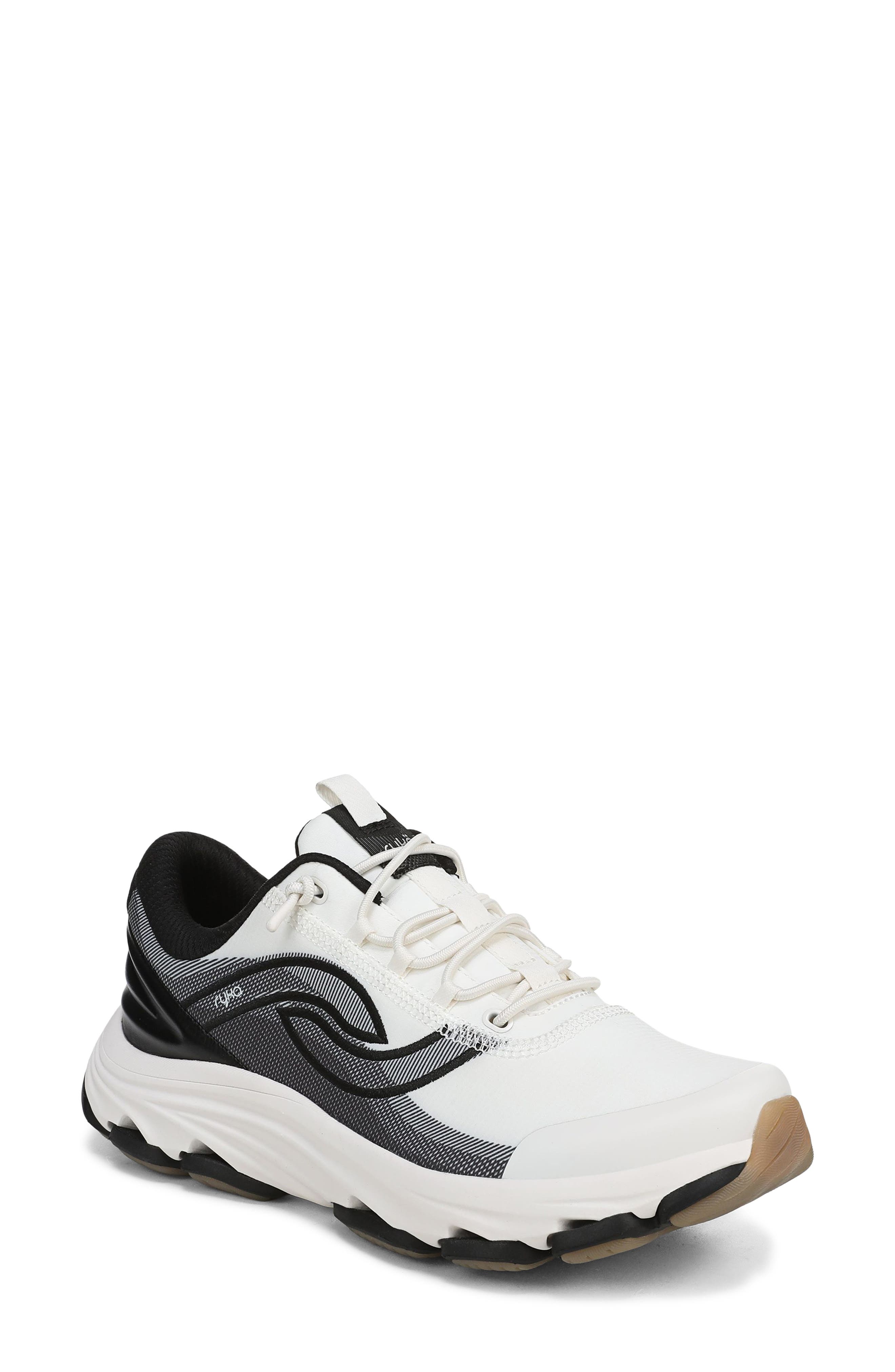 Devotion EZ 2 Sneaker, Main, color, WHITE BLACK