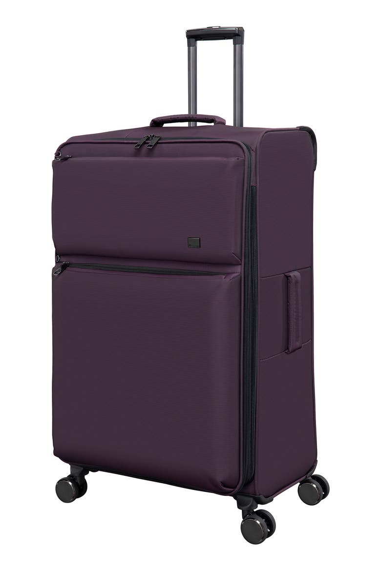 Debutant Spinner Luggage, Main, color, PLUM