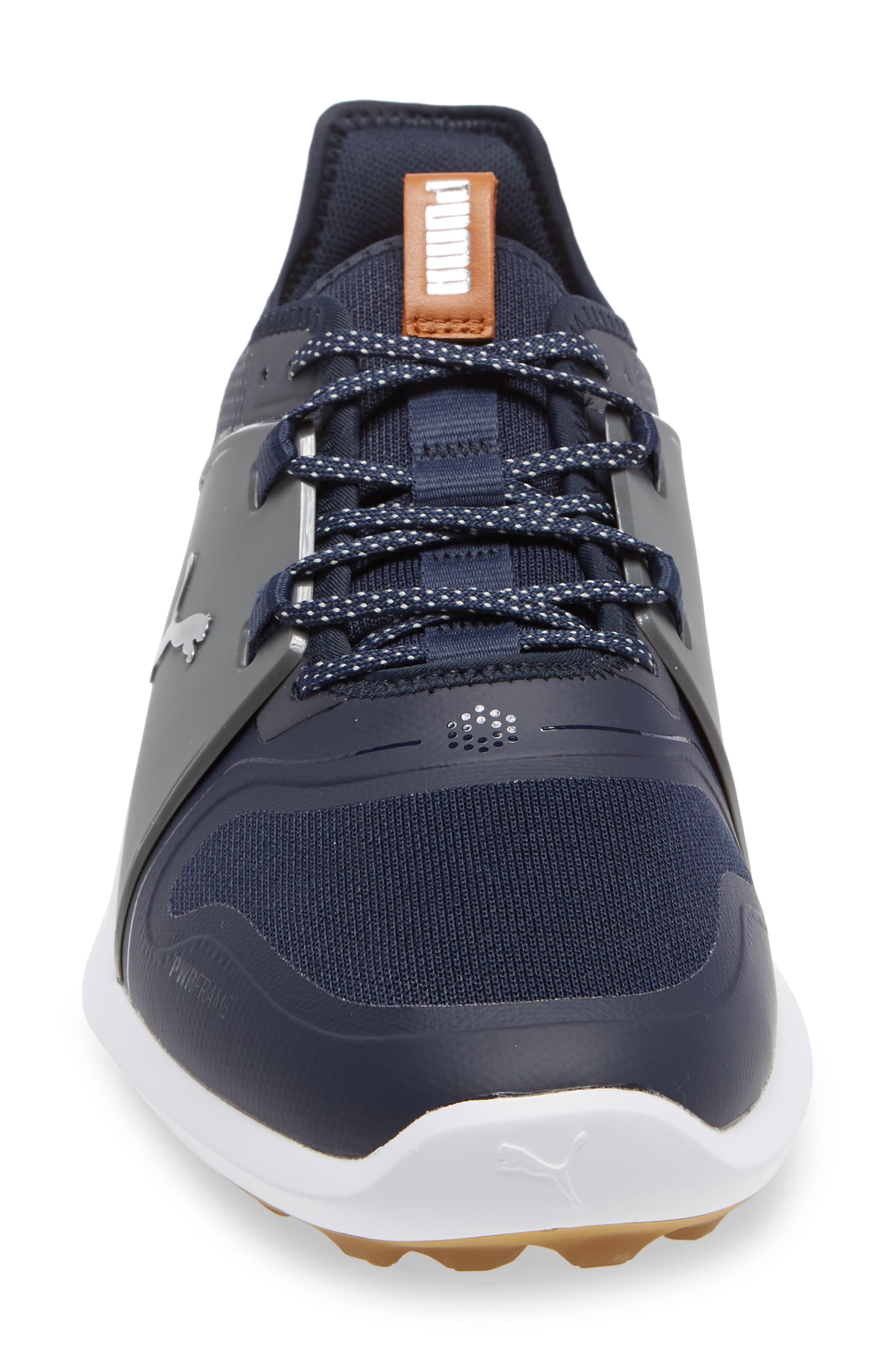 Ignite Fasten8 Waterproof Golf Shoe, Alternate, color, BLUE/ WHITE