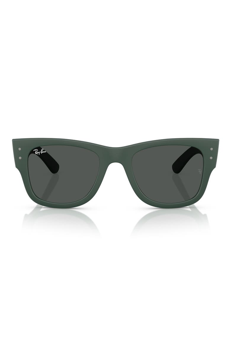 Mega Wayfarer Liteforce 52mm Square Sunglasses, Main, color, SAND GREEN DARK GREY