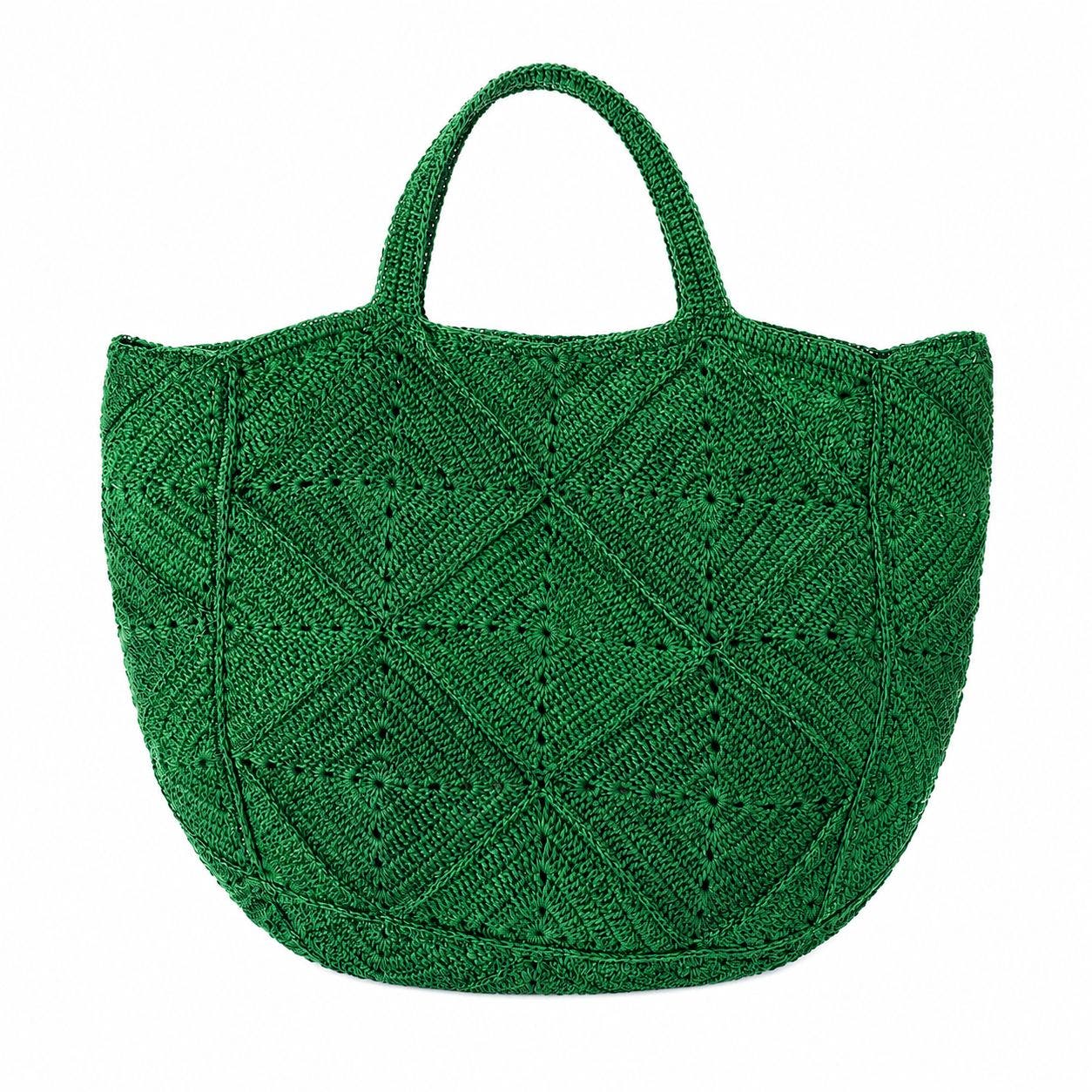 Nico Raffia Tote Bag, Main, color, Green