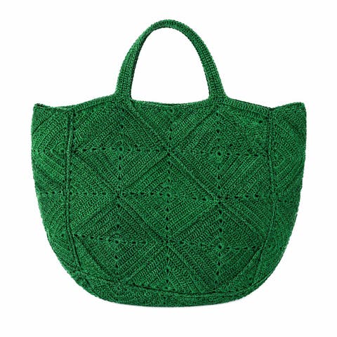 Nico Raffia Tote Bag