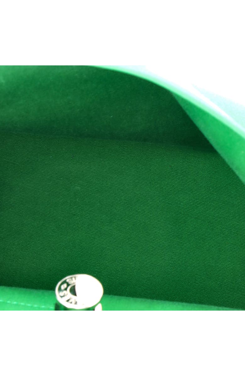 Pre-Owned Hermes Herbag Zip Leather and Toile 31, Alternate, color, Green