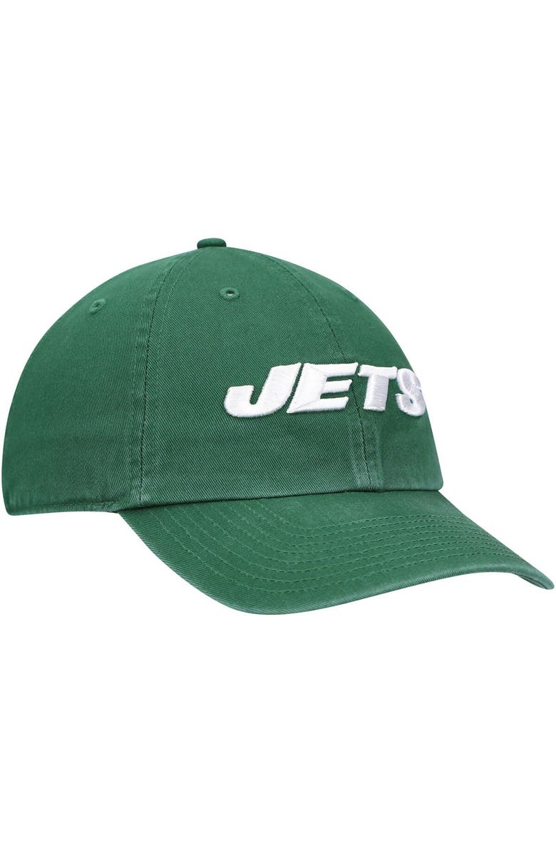 '47 Men's '47 Green New York Jets Clean Up Script Adjustable Hat, Alternate, color, 