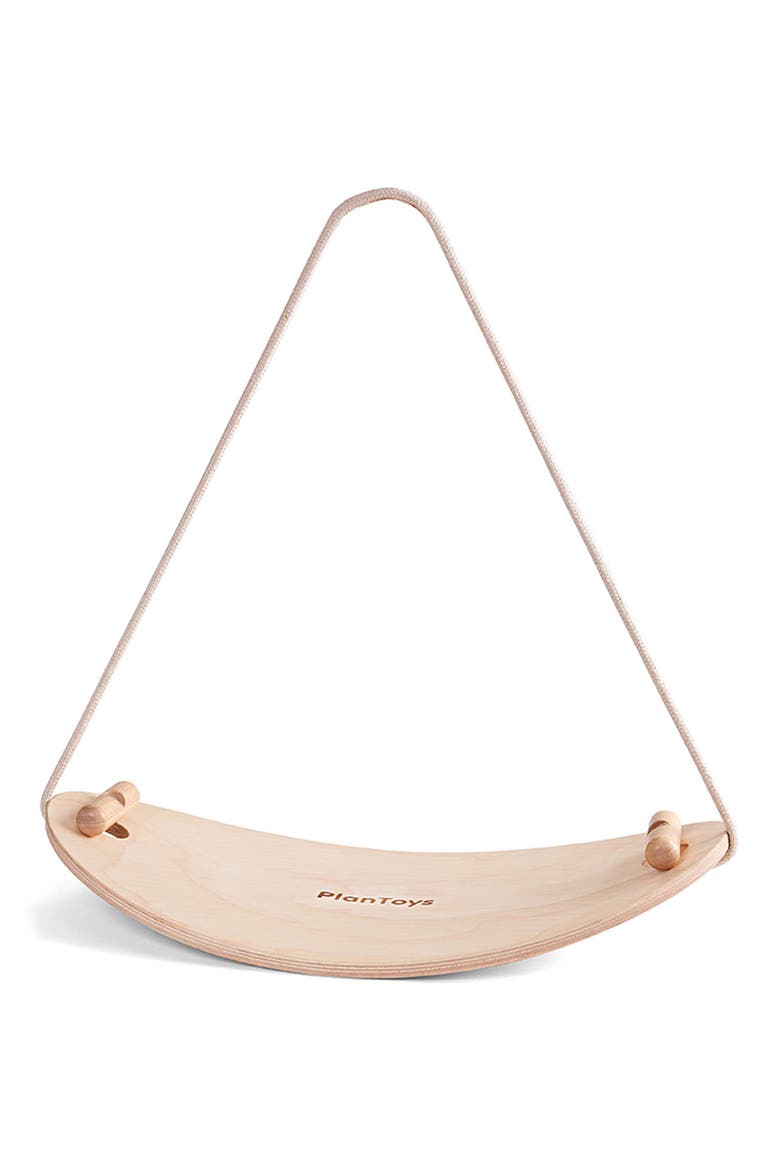 Balance Board, Alternate, color, NATURAL