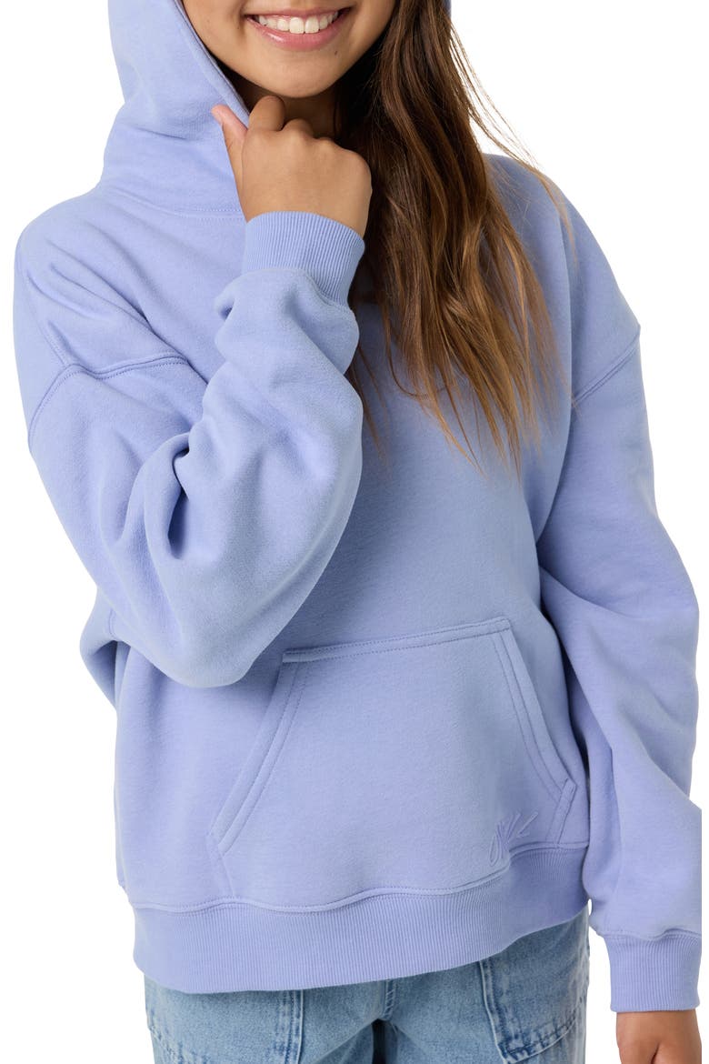 Kids' In the Sea Oversized Hoodie, Alternate, color, BLUE JELLY