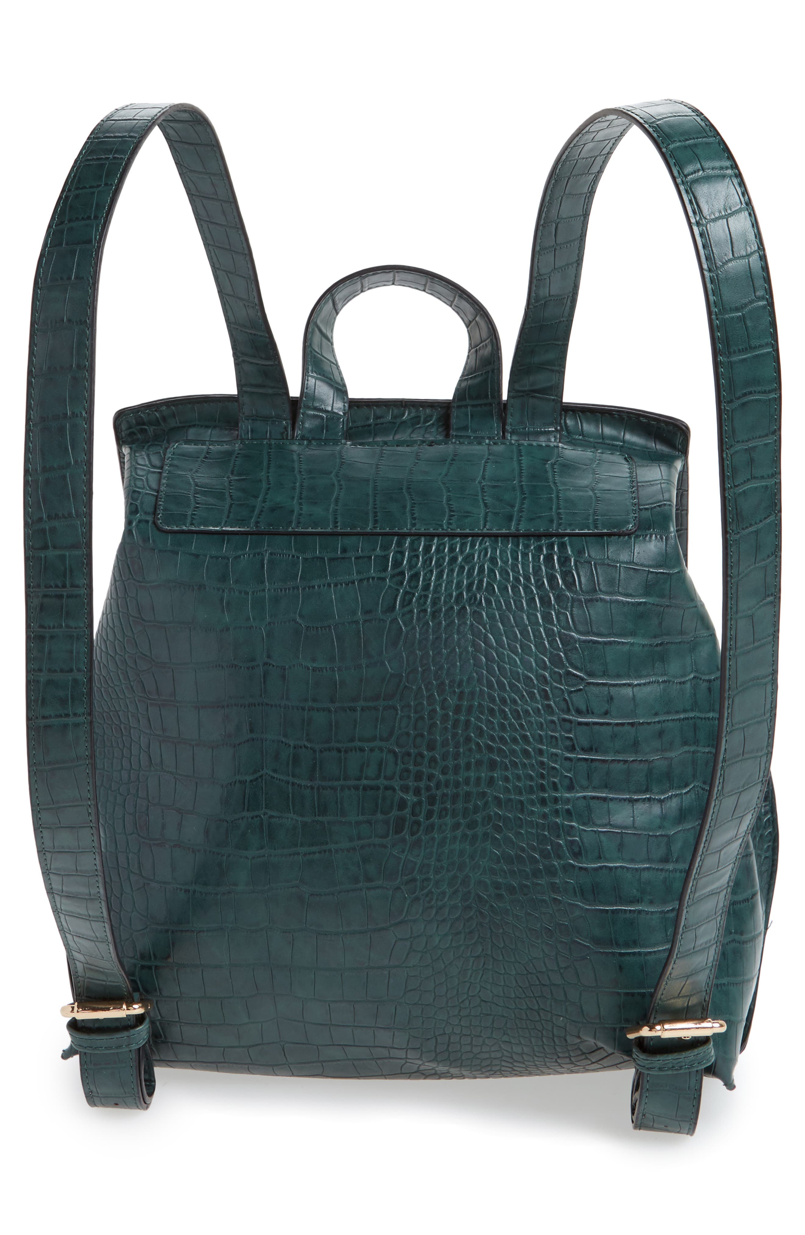 Sole Society Selena Faux Leather Backpack, Alternate, color, 