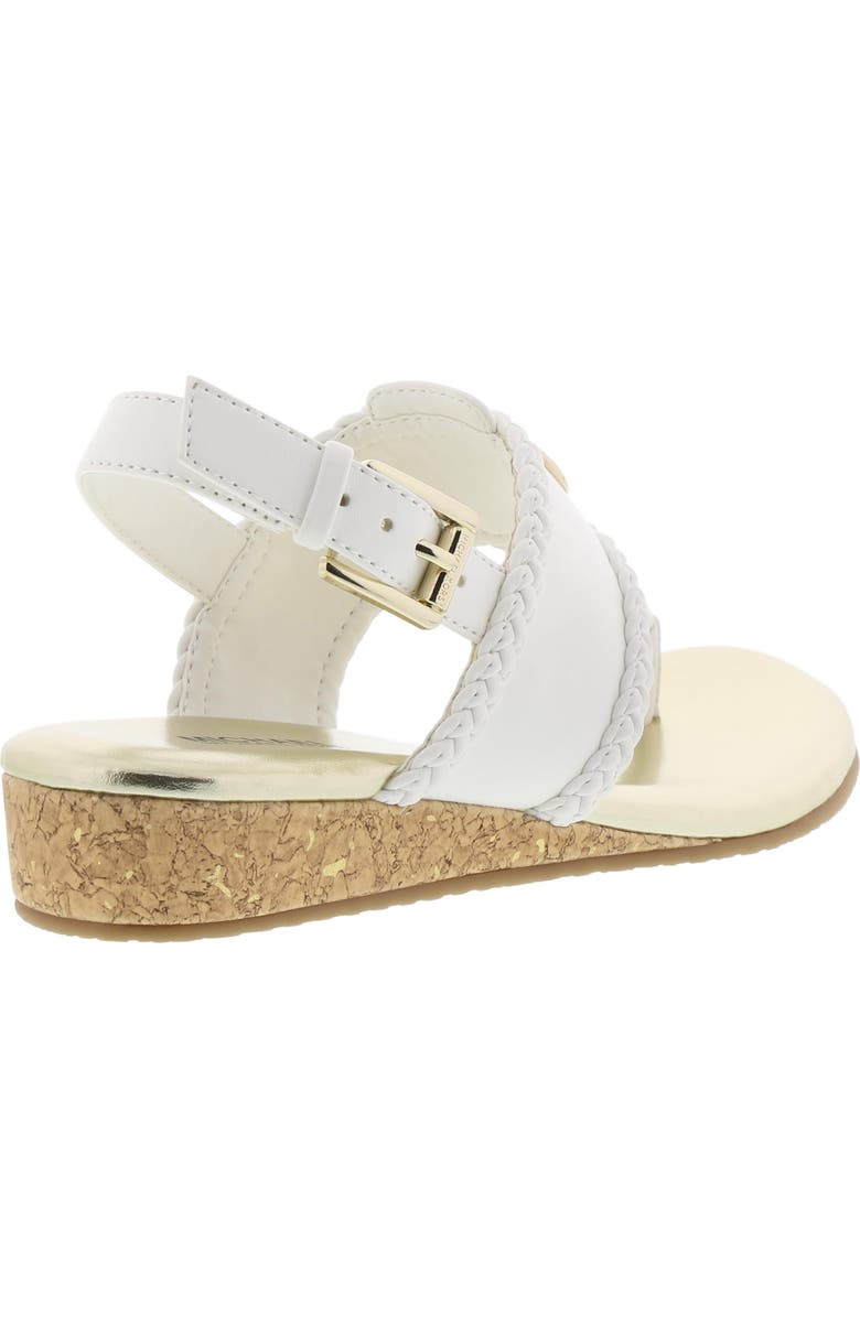 MICHAEL Michael Kors Perry Discover Metallic Thong Sandal, Alternate, color,