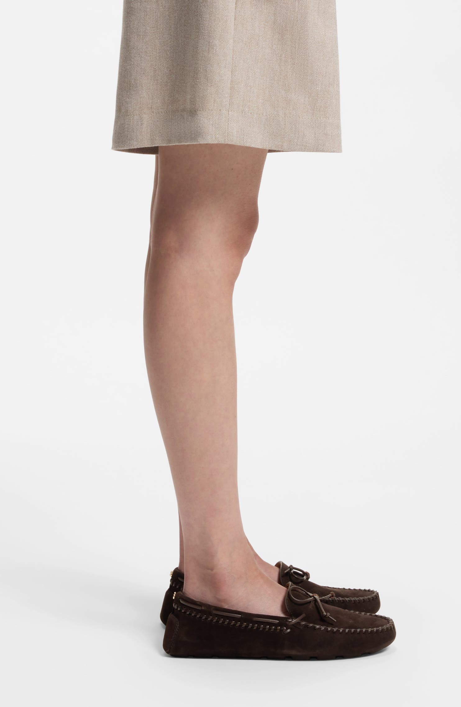 Roxanne Driving Loafer, Alternate, color, DARK BROWN