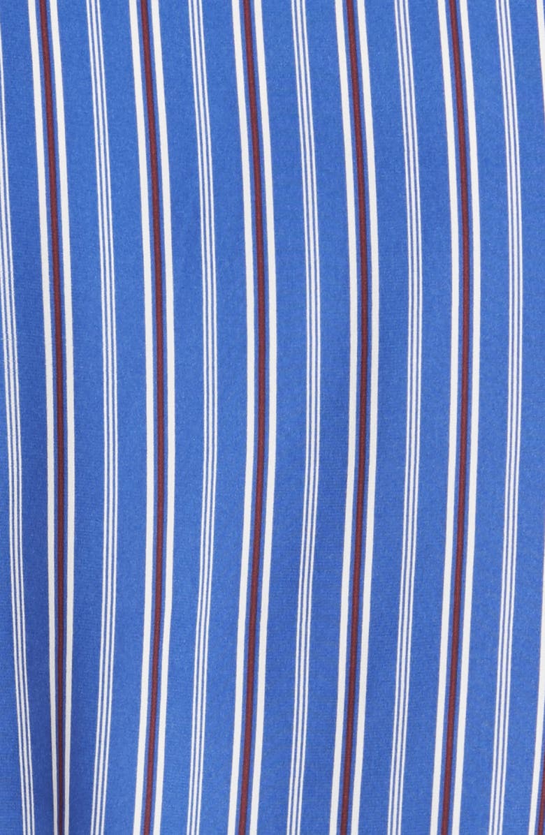 rag & bone Felix Stripe Silk Skirt, Alternate, color, 