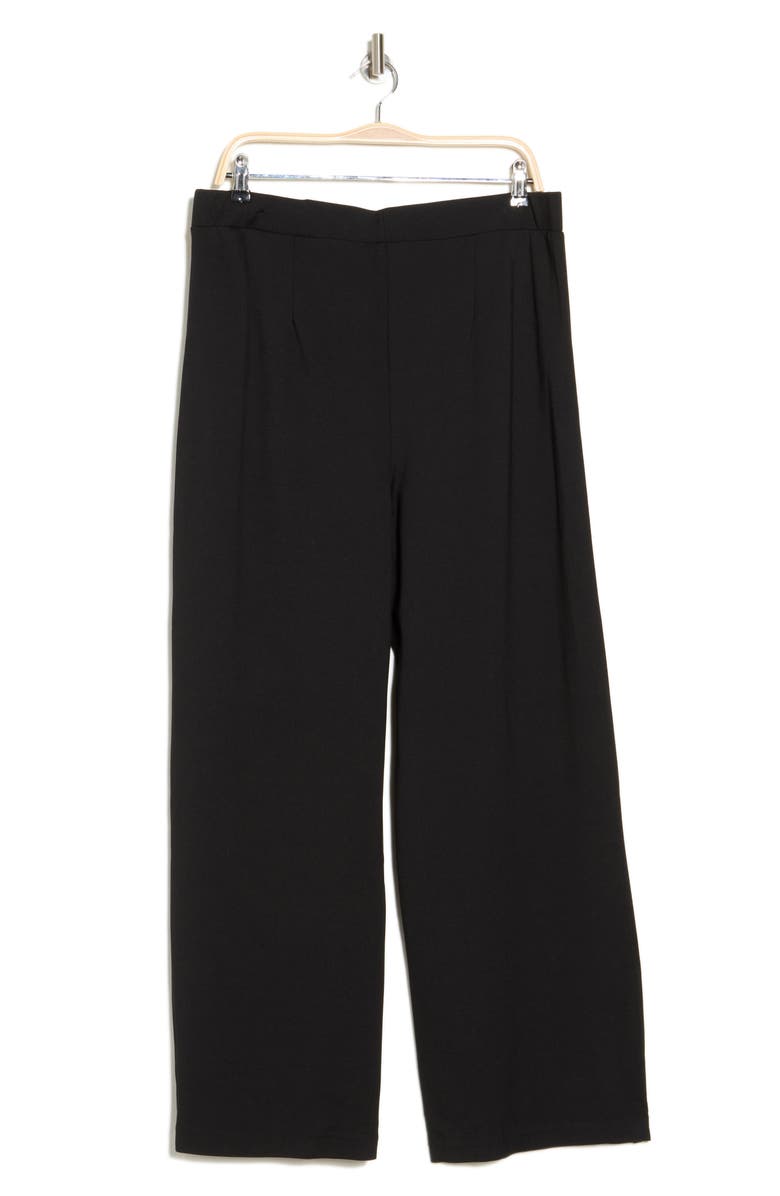 Ellen Tracy Wide Leg Ponte Pull-On Pants, Alternate, color, 