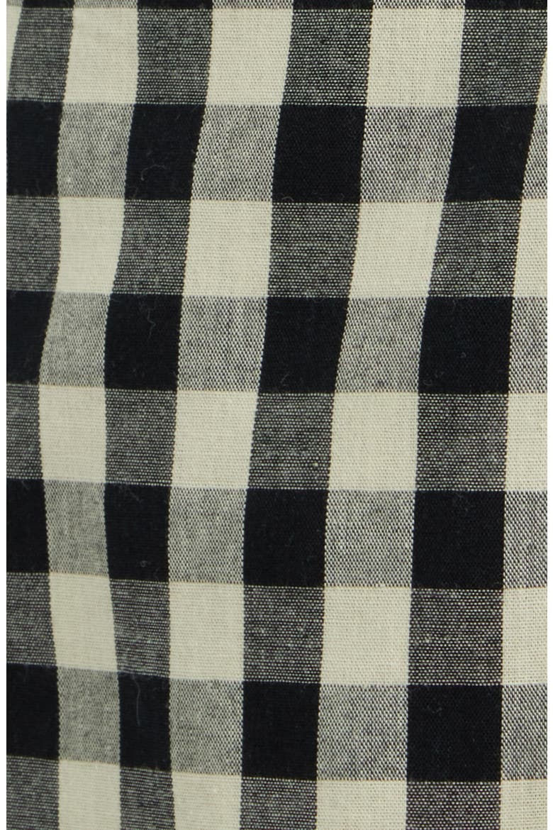 Circe Gingham Minidress, Alternate, color, BLACK GINGHAM