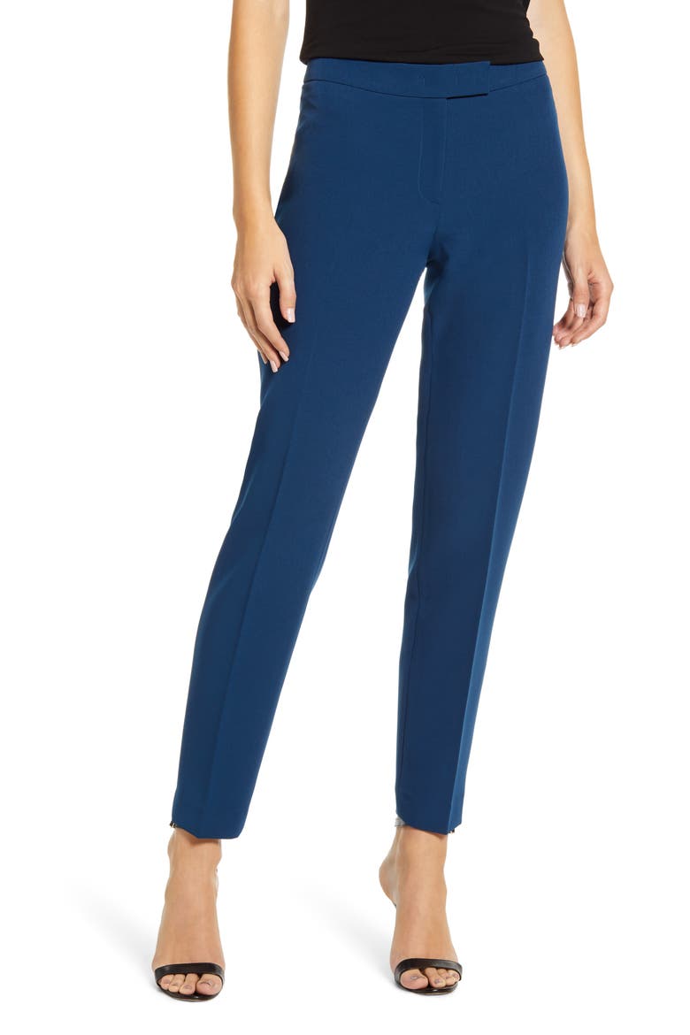 Slim Stretch Woven Pants, Main, color, SPRUCE