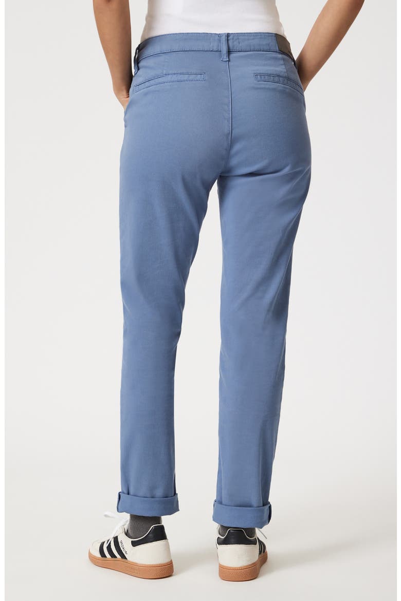 Kathleen Mid Rise Slim Stretch Twill Chino Pants, Alternate, color, RIVIERA CASUAL TWILL