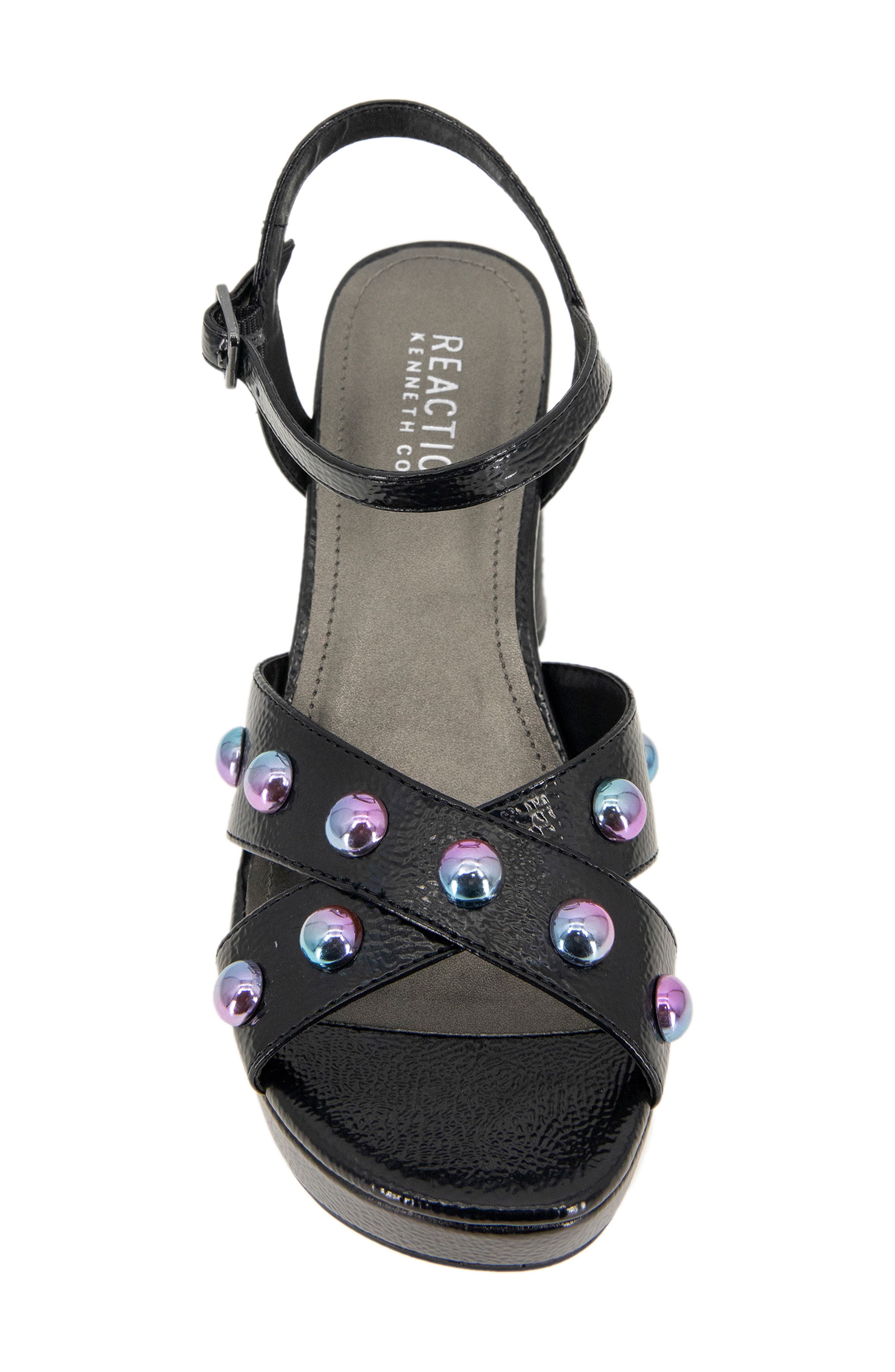 Reaction Kenneth Cole Reeva Studded Platform Sandal, Alternate, color, 