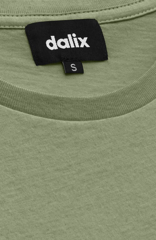 Dalix Womens Lil Cherry Lightweight High Waisted Tee In Green
