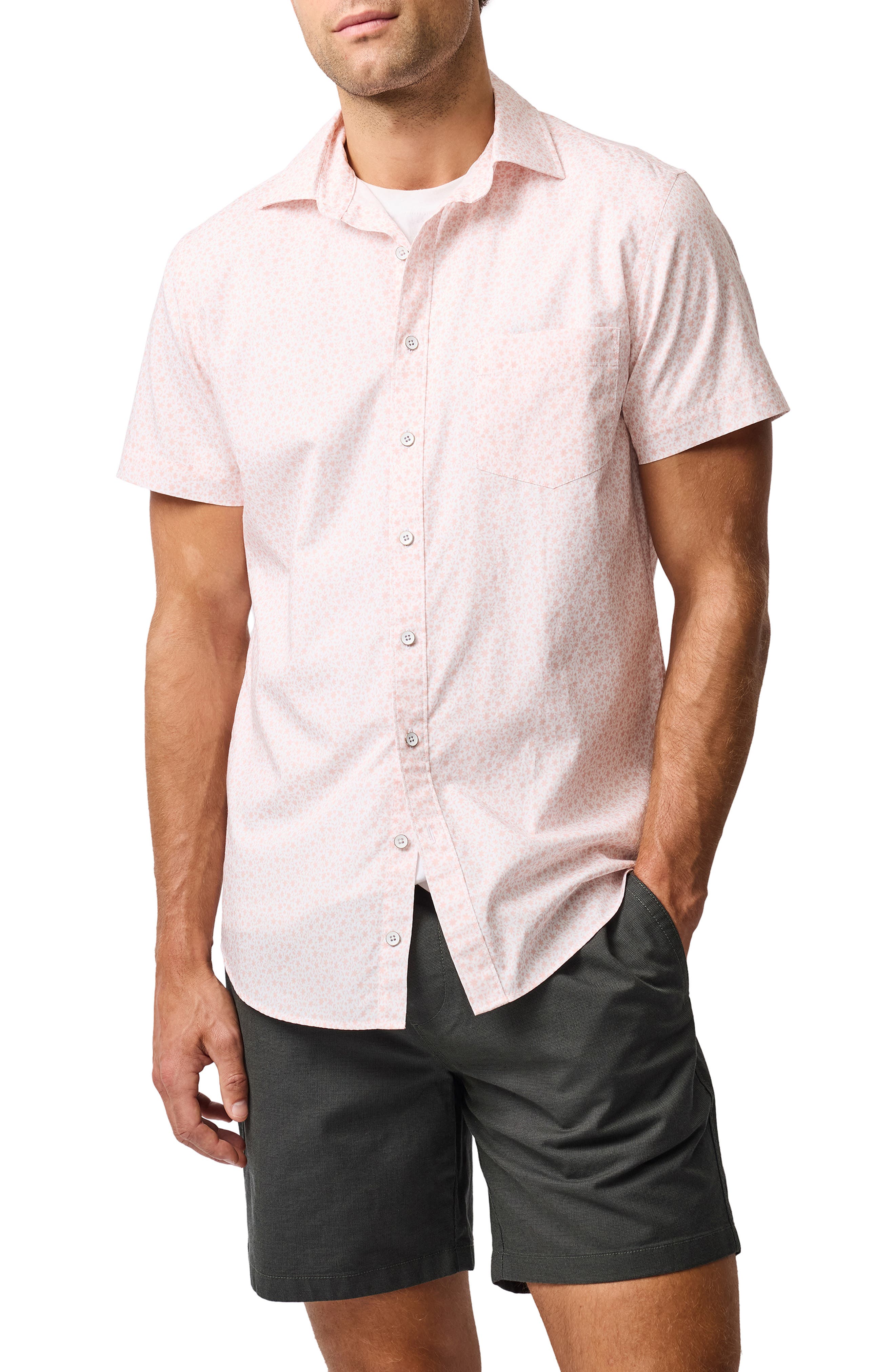 Rodd & Gunn Amberely Beach Floral Short Sleeve Button-Up Shirt