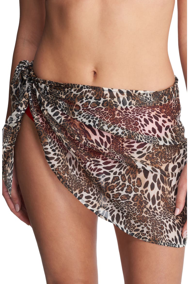 Cotton Sarong, Main, color, LUXE LEOPARD PRINT