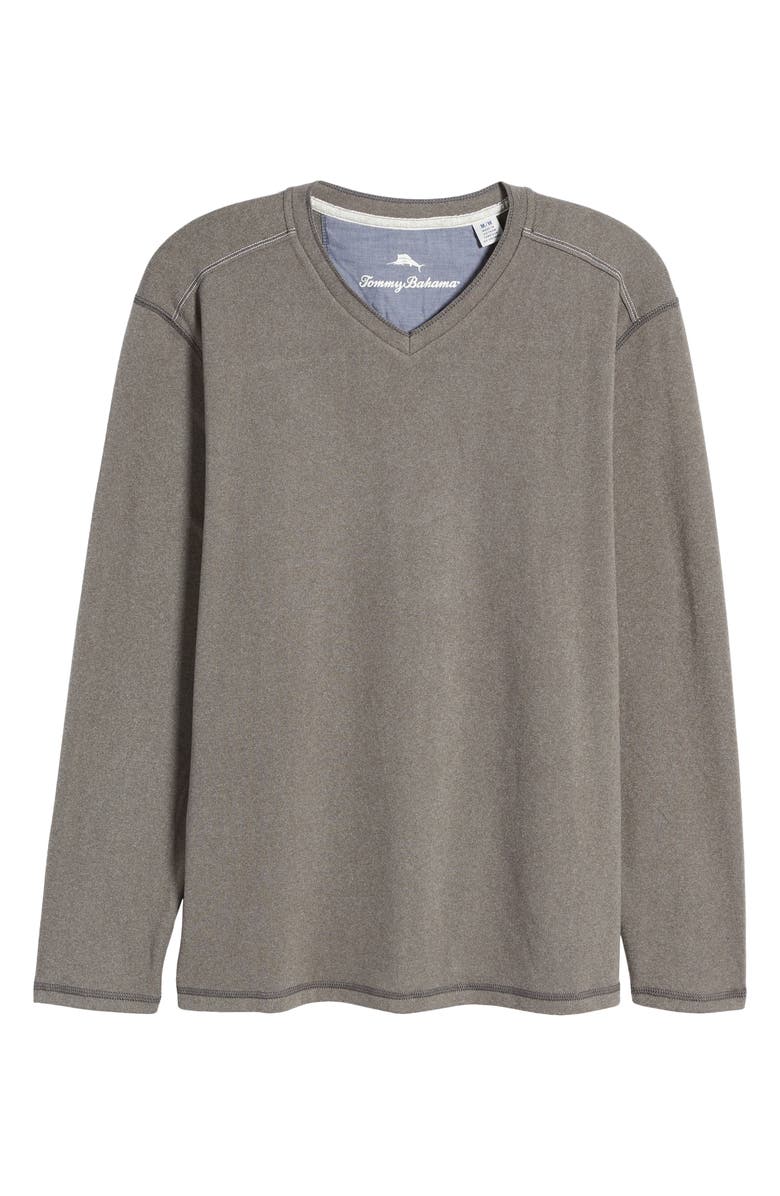 Tommy Bahama Morro Bay Long Sleeve V-Neck T-Shirt, Alternate, color,