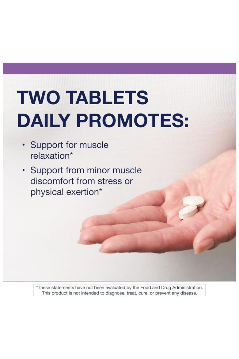 MyoCalm Calcium Magnesium Muscle Relaxation Supplement 60 Tablets, Alternate, color, None