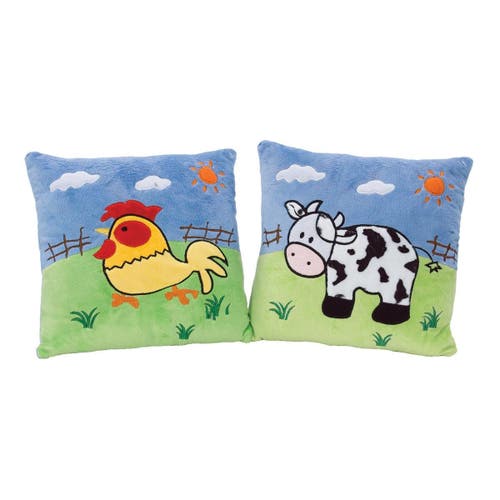 Kaplan Early Learning Company Farm Animal Pillows In Multi