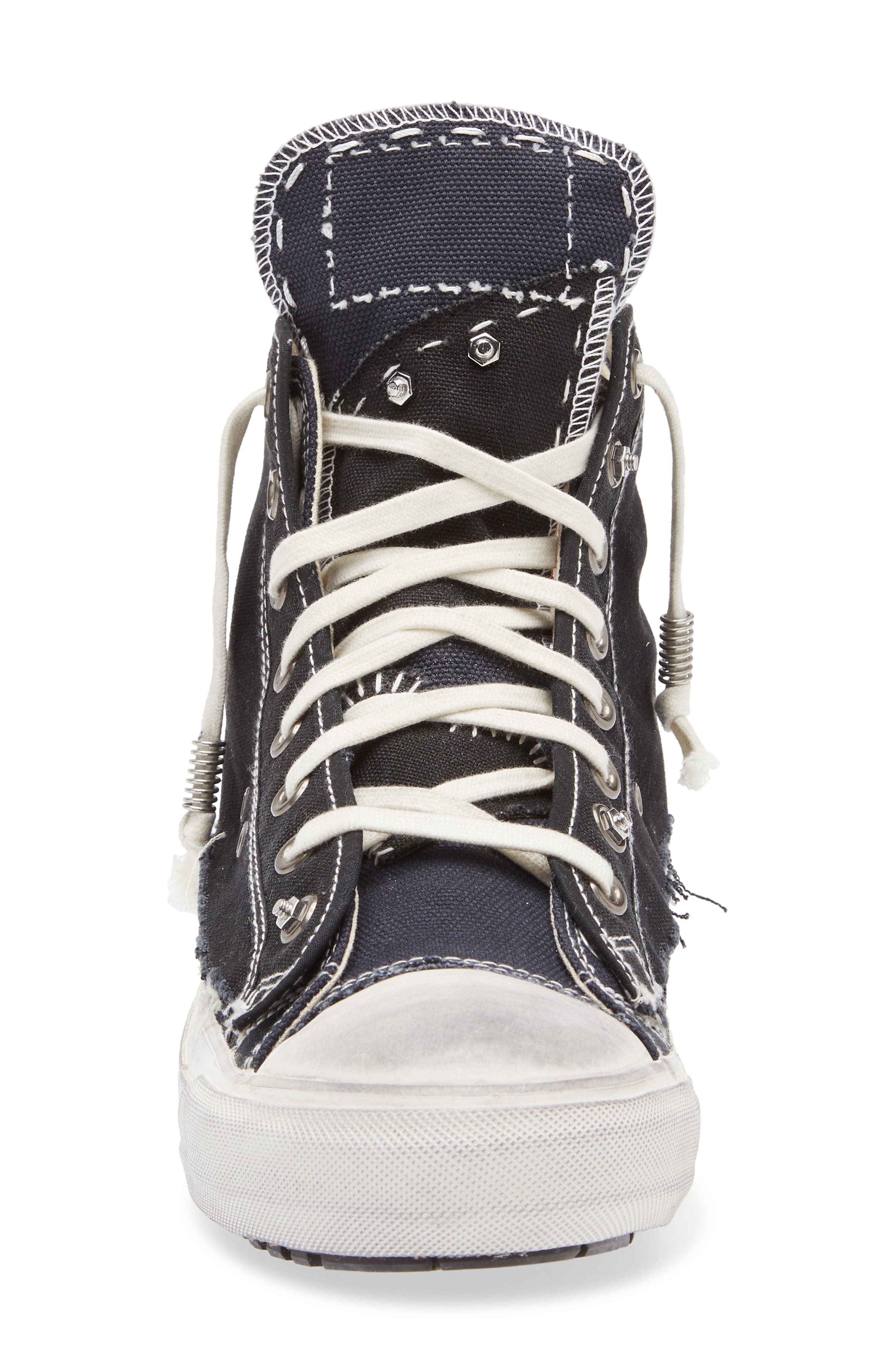 Maison Margiela Loved To Death High Top Sneaker, Alternate, color, Blue/ Black