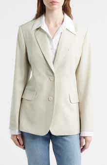 Layered Wool Blazer